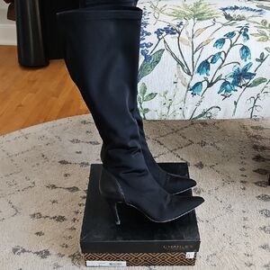 Charlies Black Women's Knee-High Boots